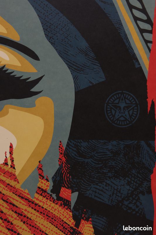 Affiche Shepard Fairey OBEY "Ceci Est Une Affiche" - Édition Offset 2006 Rare - Grand Format