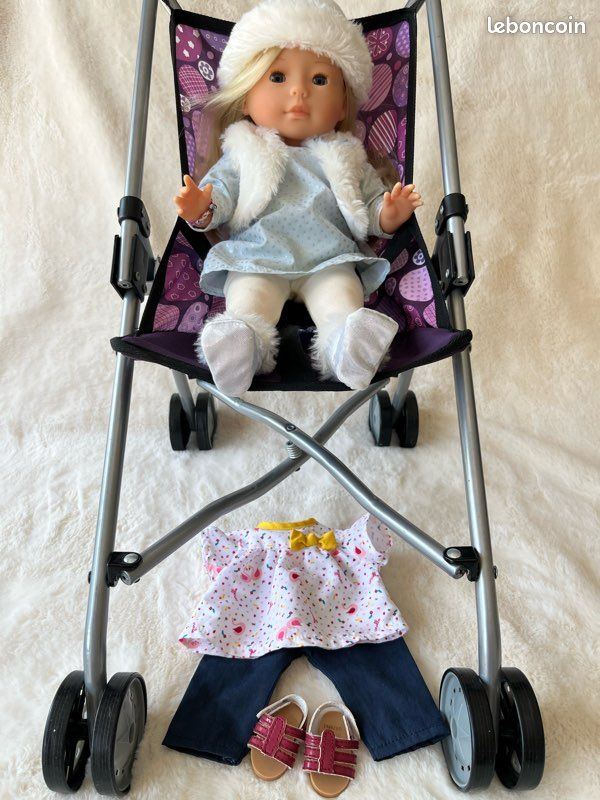 Poupée Ma Corolle + poussette Bayer (image 1)