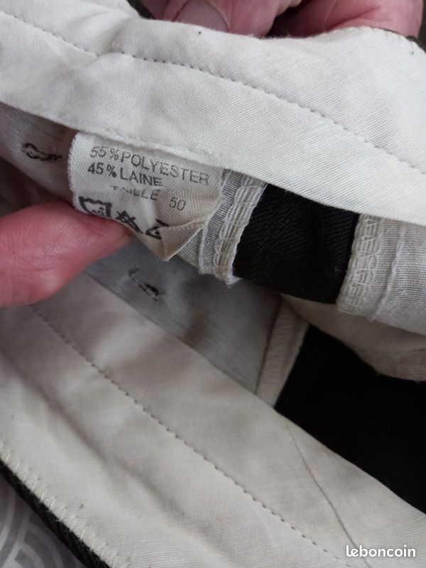 Pantalon vert foncé taille 50 (image 6)
