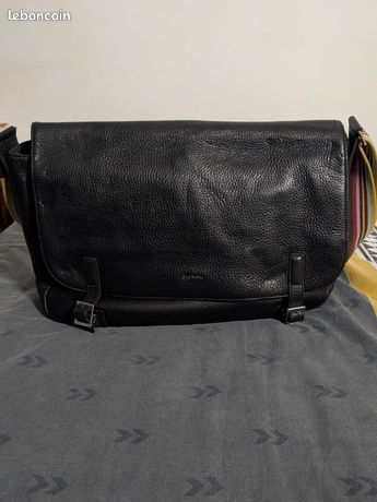Sac Bandoulière Paul Smith Arc-en-ciel – Cuir Marine, Femme (neuf Avec étiquette)