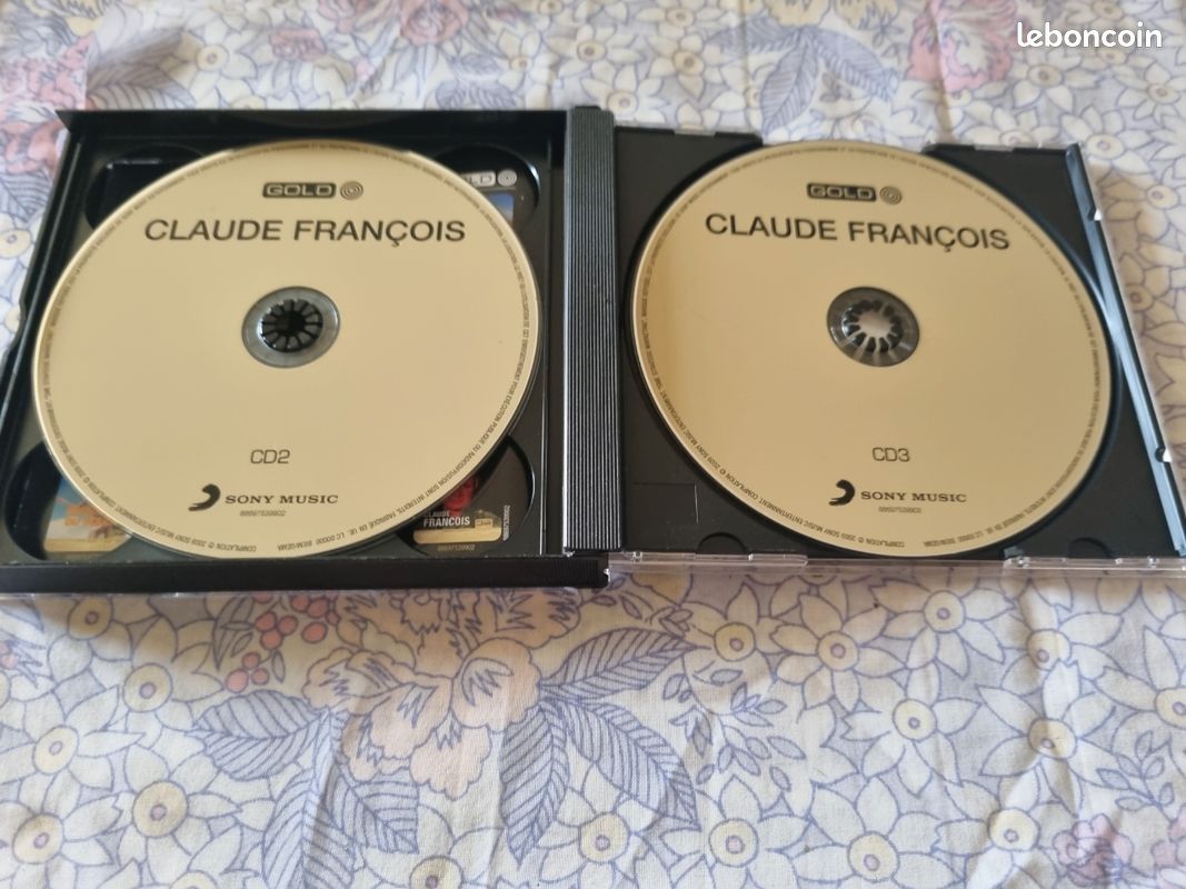 CD Claude FRANCOIS - boitier 3 CD (image 3)