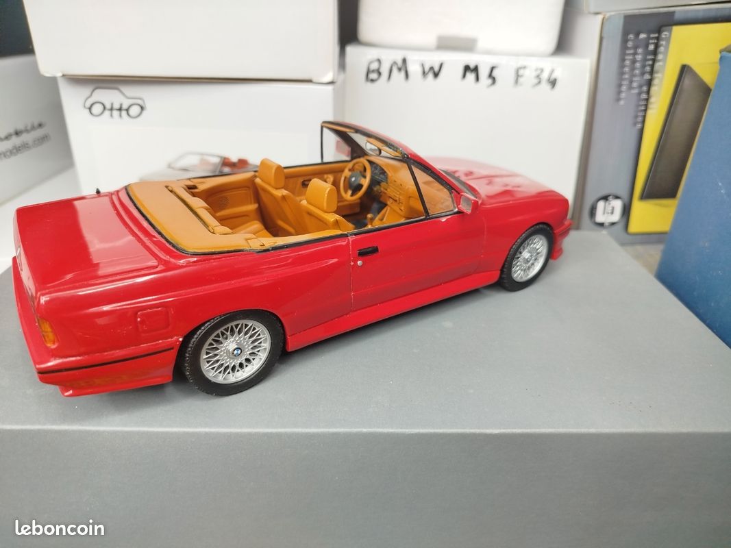 Bmw m3 e30 cabriolet otto 1/18 (image 5)
