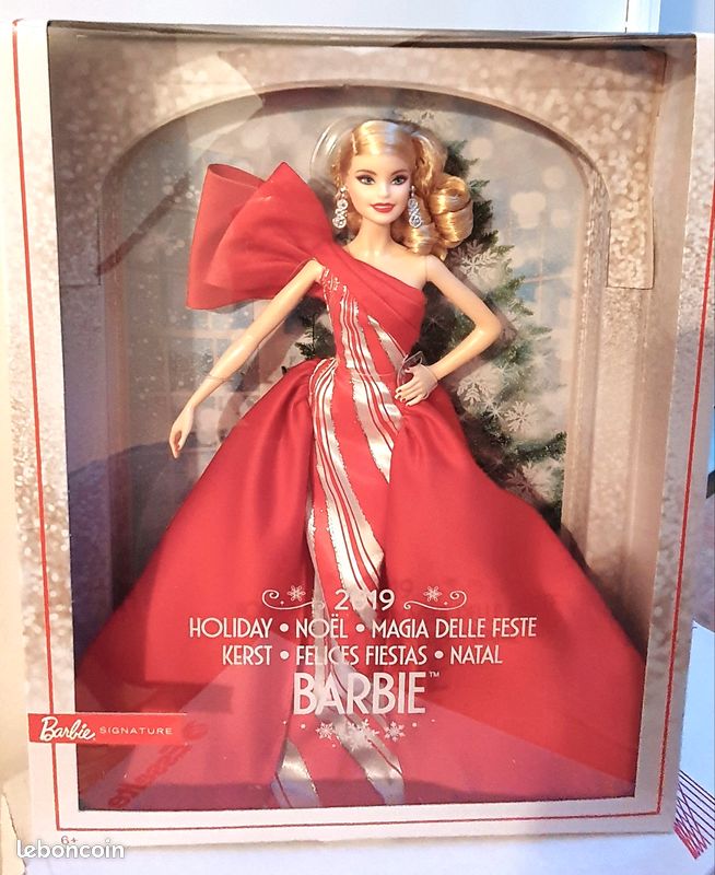 Barbie Magia Giochi Barbie 2019 Barbie Signature Barbie 2019 Noel Poupée  Barbie Noël 2019 Barbie
