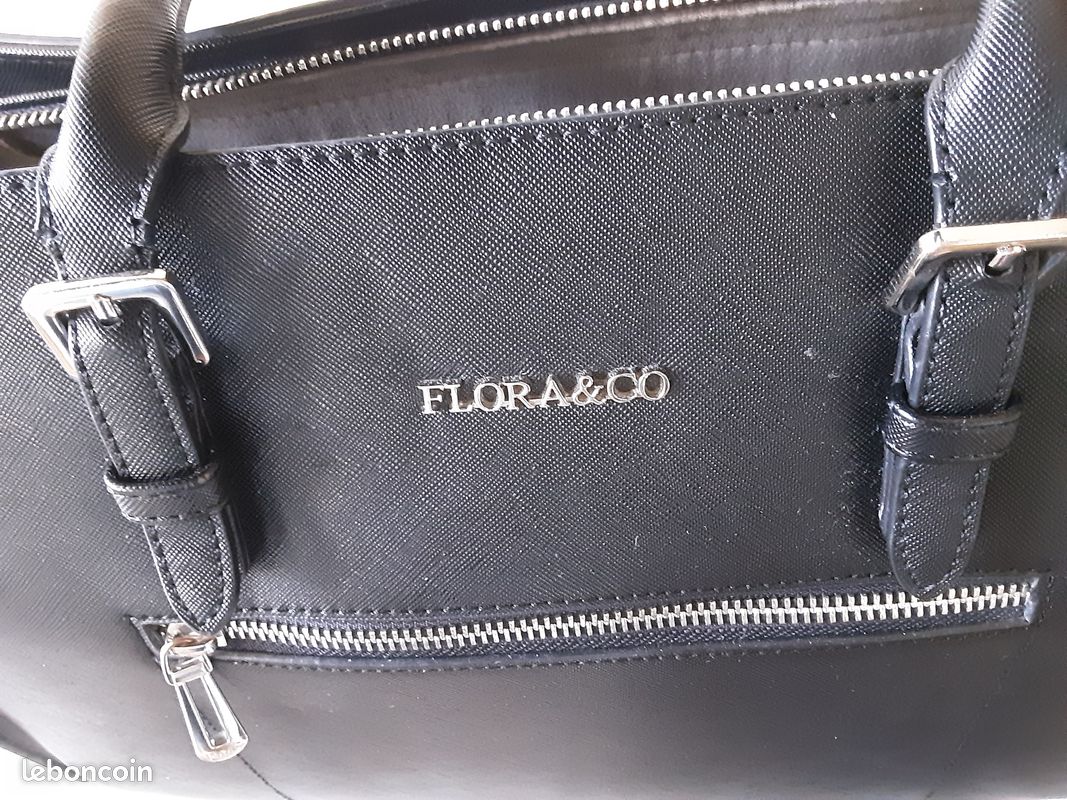 Flora&co Sac Noir Flora Co Sac Blanc Petit Sac Flora And Co