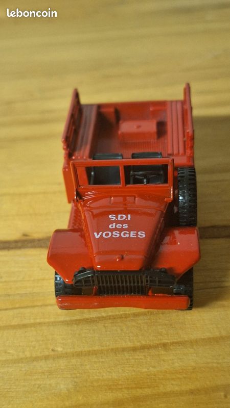 Solido Firetech 1/50 - Dodge 4X4 Citerne Pompiers Pas De Calais - Occasion Boîte