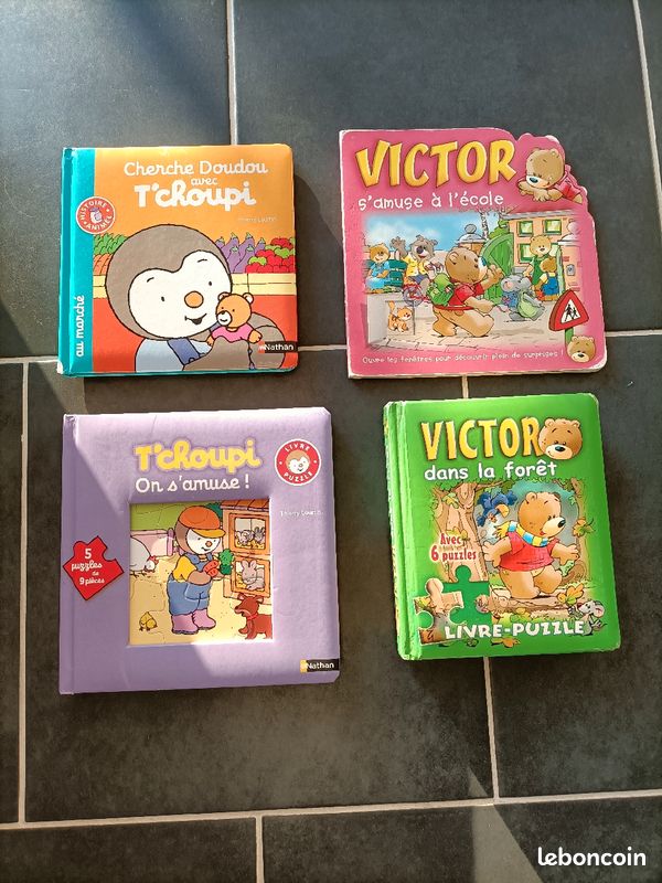 (lot de 2) livres pour enfants (image 1)