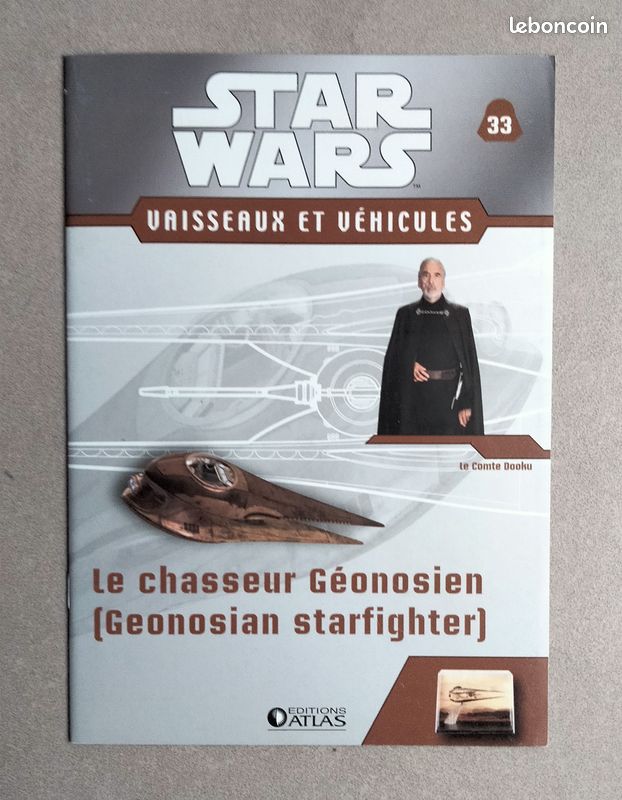 Vaisseau Star Wars n°33 "Le chasseur Géonosien" (image 2)