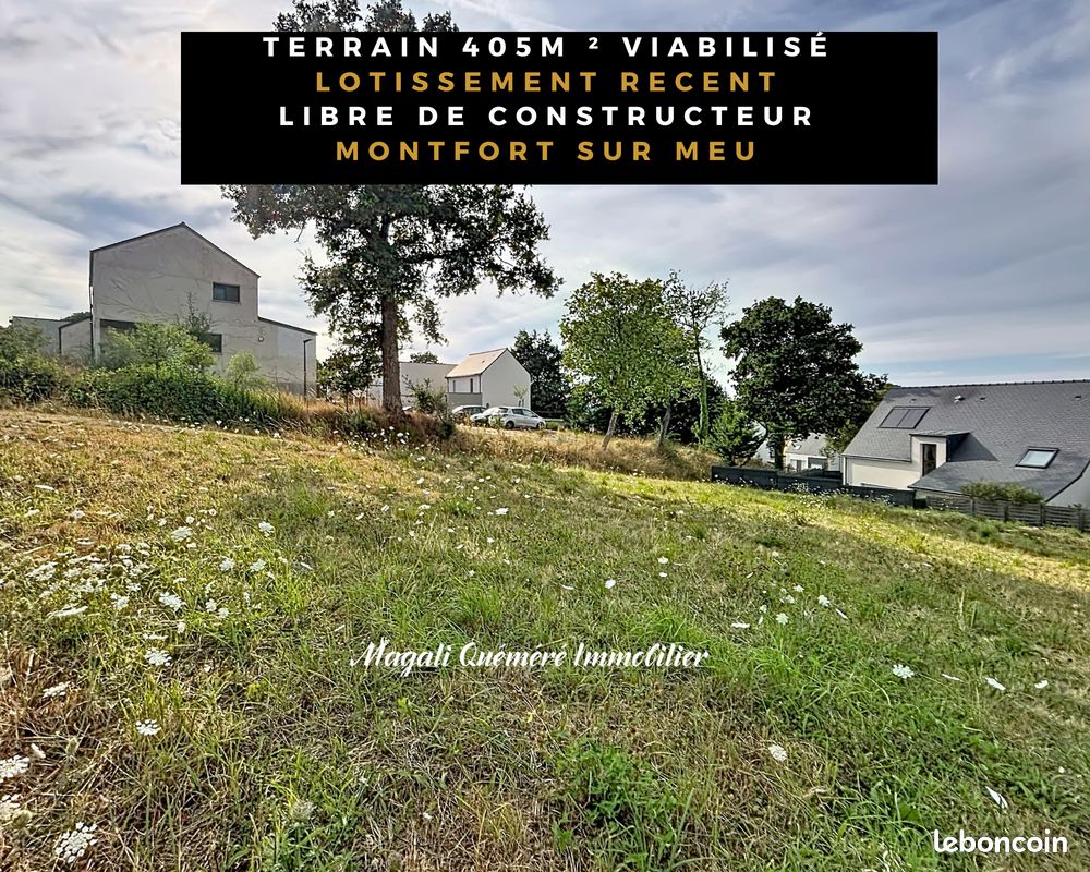 Terrain 405 m² · à Montfort-sur-Meu · 405 m² · 91 000 €