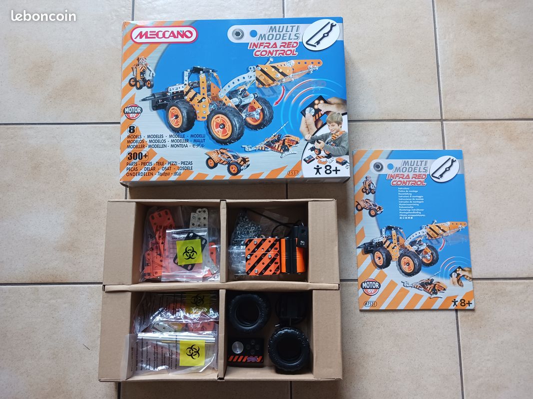 Jeu De Construction Meccano Infra Red Control 7531 - Métal - Occasion