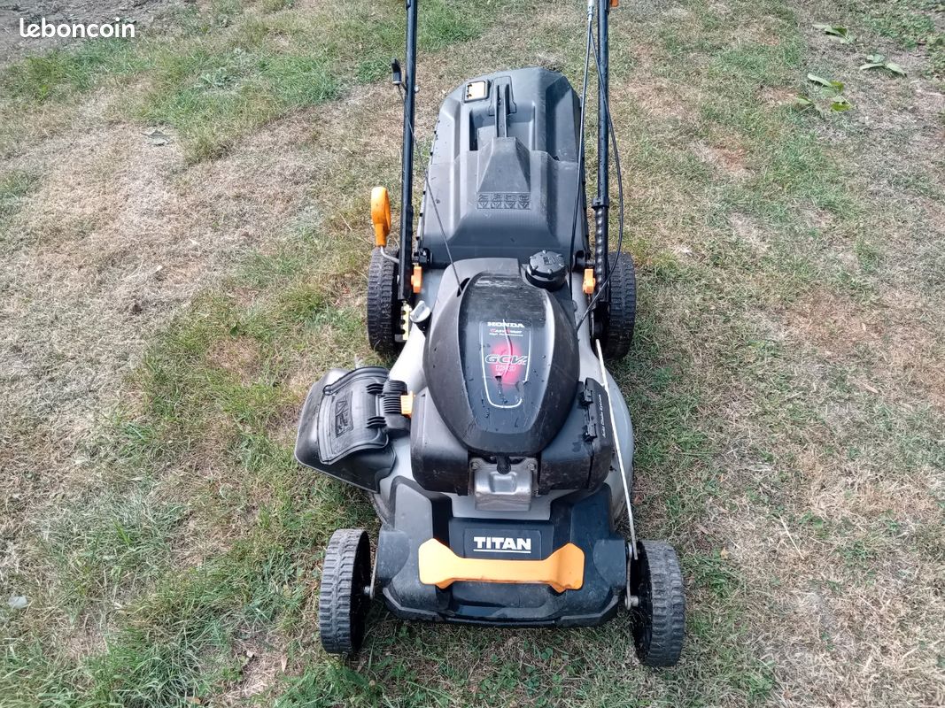 Tondeuse thermique Titan 51 cm - Moteur Honda GCVx170 - Kit complet (image 1)