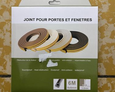 2 Rouleaux Joint Fenêtre Isolation, Joint Porte de Mousse Adhésive pour 2 Rouleaux Joint Fenêtre Isolation, Joint Porte de Mousse Adhésive pour
