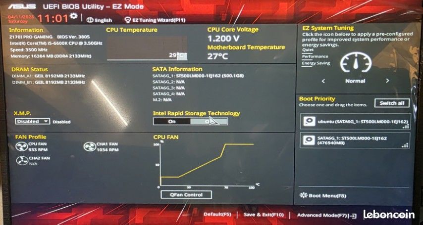 PC Gamer ITX I5-6600K GTX1080 (image 11)