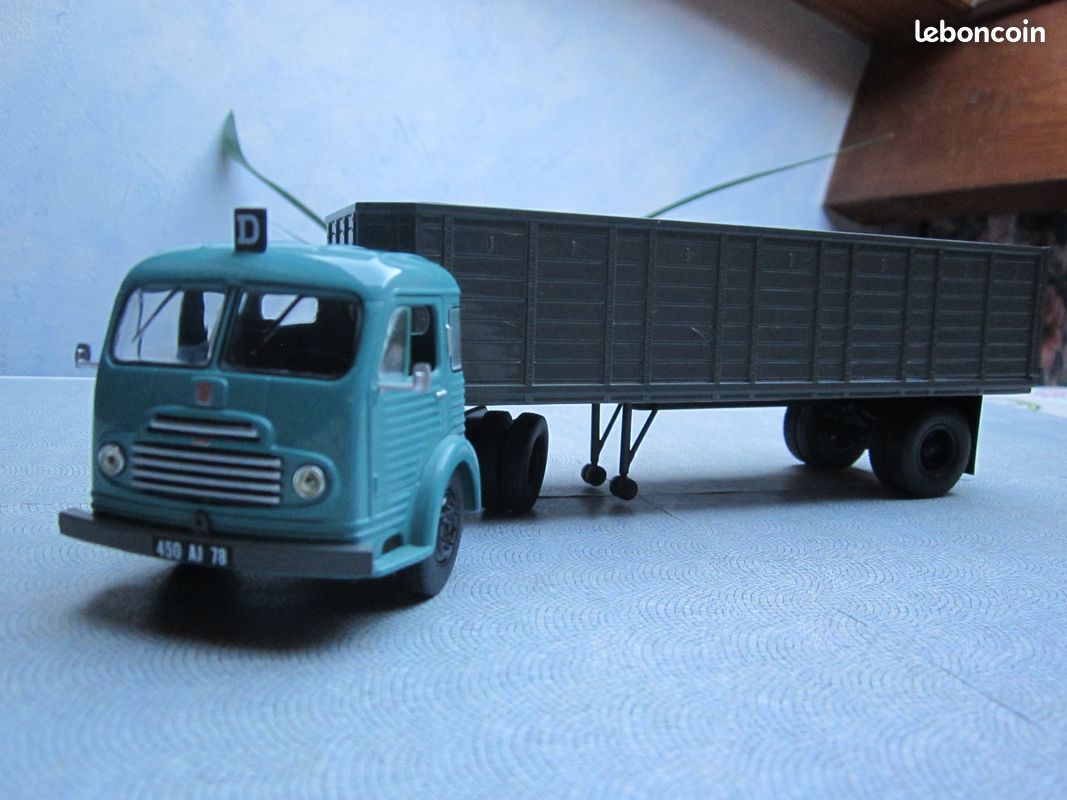 DINKY TOYS ORIGINAL Camion Semi-Remorque Panhard A Restaurer Voir