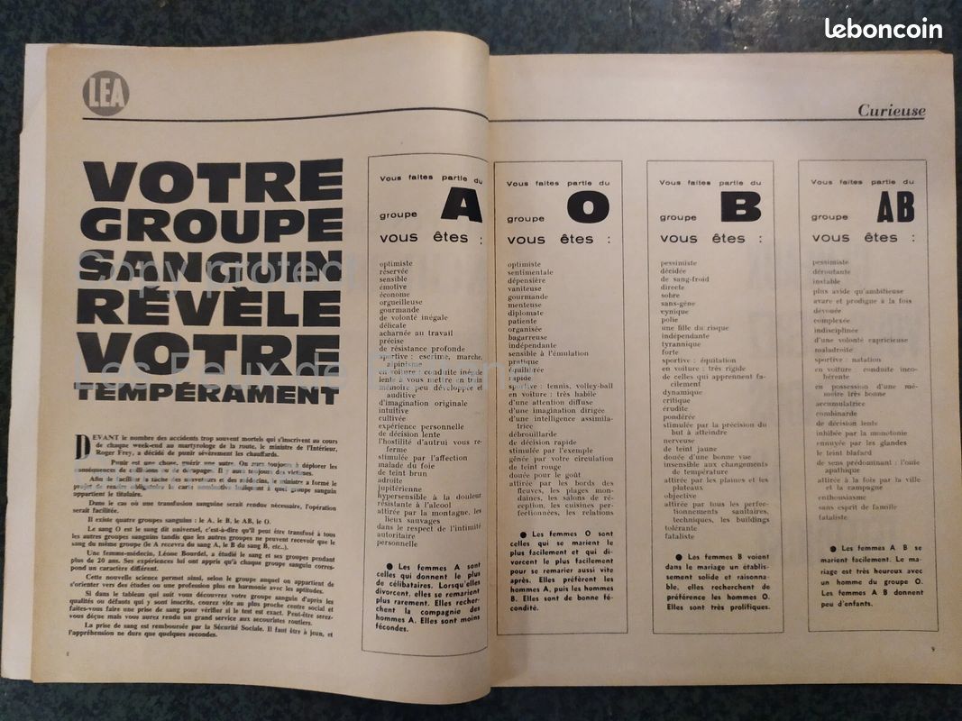 Magazine LEA N° 7 1963 Canada roman photo horoscope couple (image 4)
