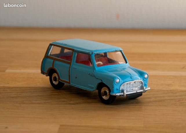 Dinky Toys GB N°199 Austin Seven Countryman – Bleu – Échelle 1:43 – Jamais Joué, En Boîte