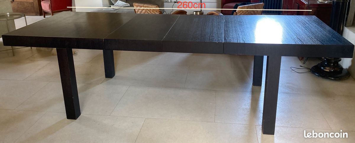 Vente table avec rallonges de 170cm à 260cm (image 3)