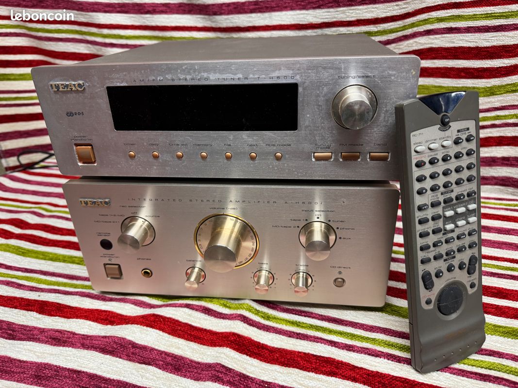 TEAC A-H500 OWNER'S MANUAL Pdf Download
