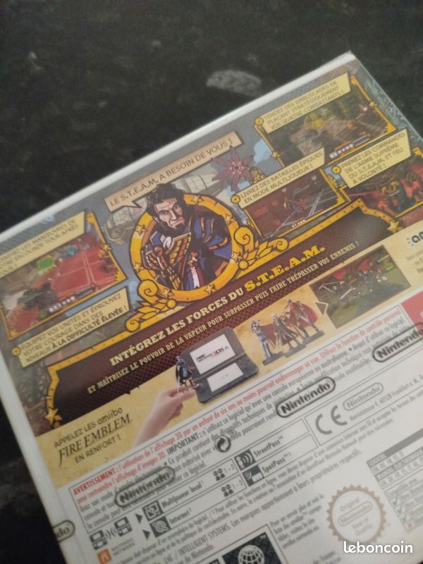 Jeu Nintendo code name steam 3DS neuf (image 6)