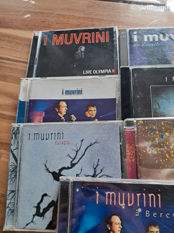 Lot de 7 cd I Muvrini Corse (image 3)