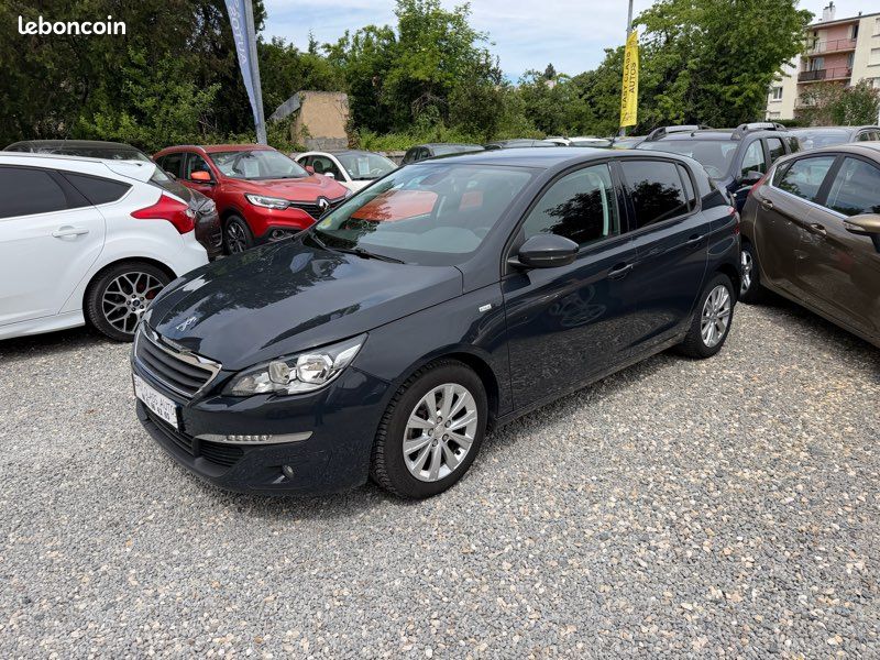 Peugeot 308 1.6 BlueHDI 120ch 1ERE MAIN CAMÉRA AR/RADAR AR/GPS/CLIM.A/LED (image 1)