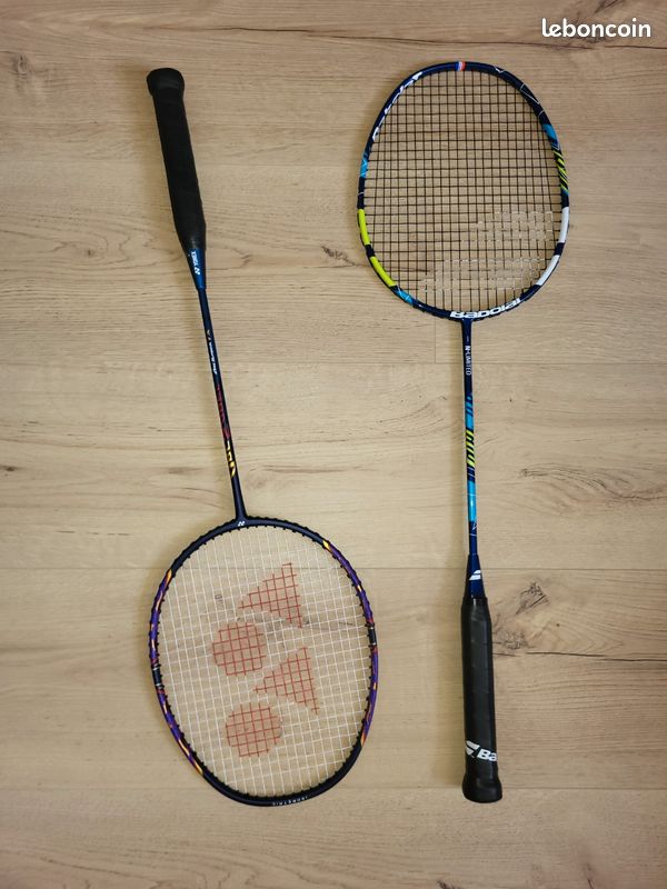 Lot 2 raquettes badminton (image 1)