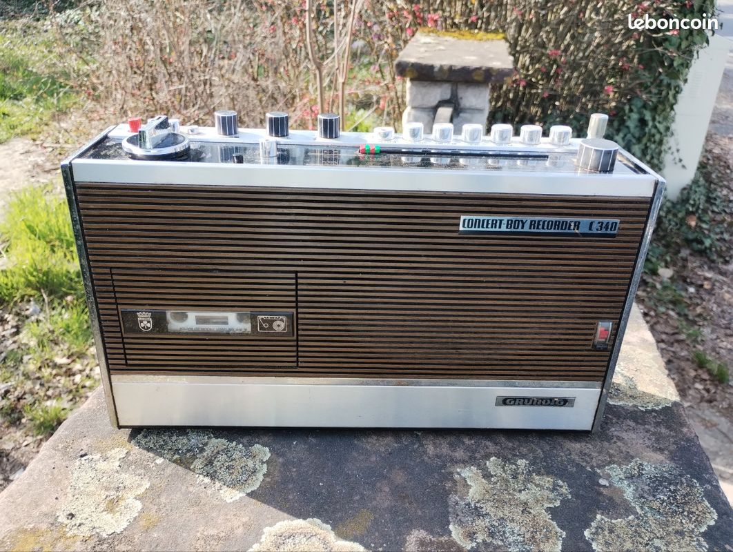GRUNDIG CR 100 Recorder / Magnétophone à Cassette Lecteur enregistreur EUR 24,90 - FR