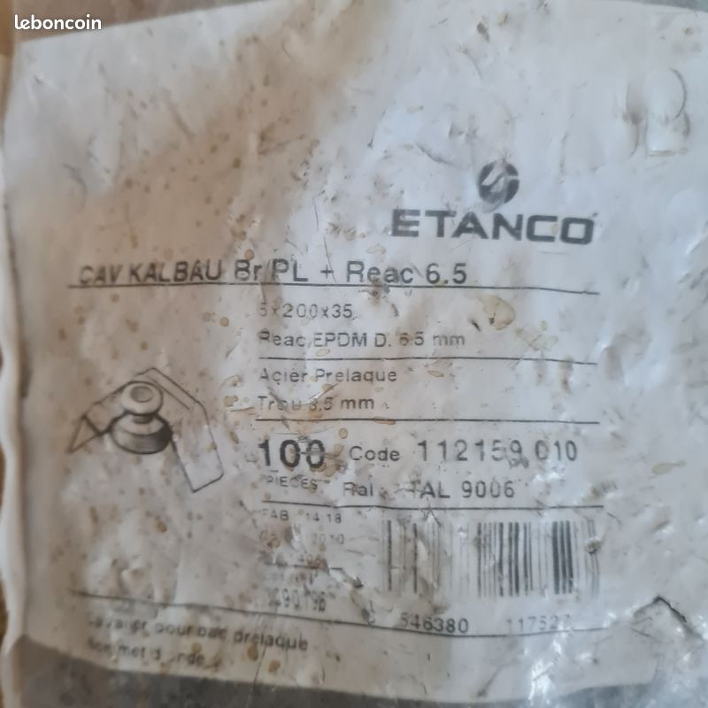 Cavaliers Kalbau Etanco Ral 9006 (image 1)