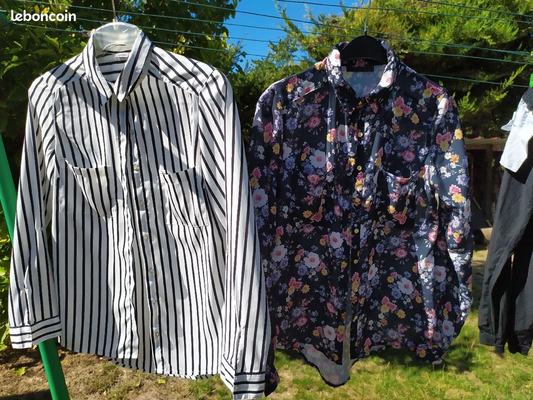 3 chemises pour femme taille S (image 1)