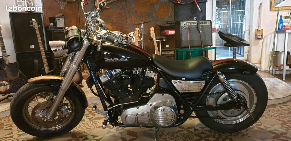 Je vends ma magnifique Harley Davidson FXRS 1340 Shovelhead de 1982 (image 1)