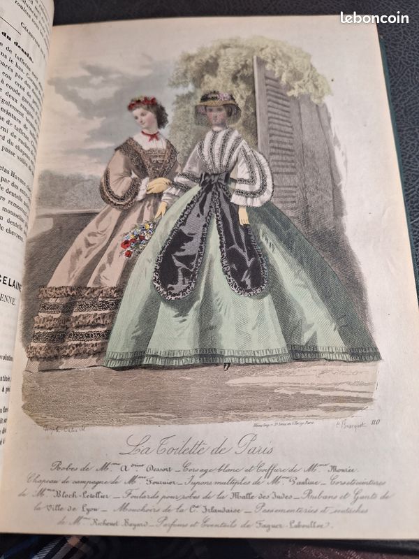 Fascicules mode : toilette à Paris 1862/63 (image 19)