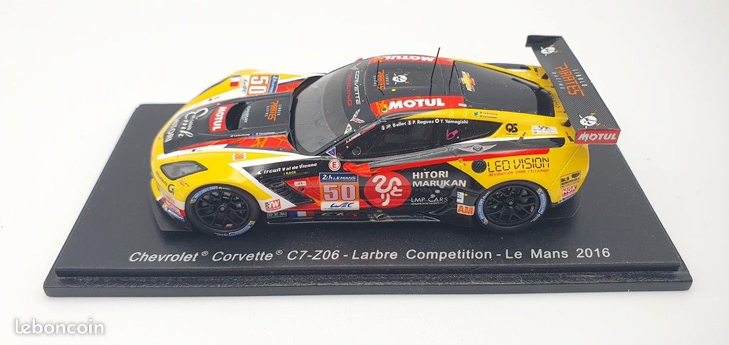 SPARK CORVETTE Z06 #50 24H Le Mans 2017 lm Larbre Competition EUR 195,00 - FR