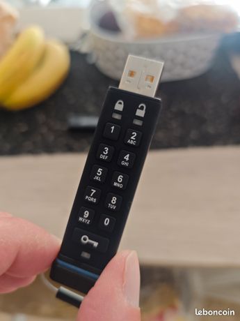 iStorage datAshur BT - Clé USB à mémoire flash (biométrique) (64 Go, USB-A