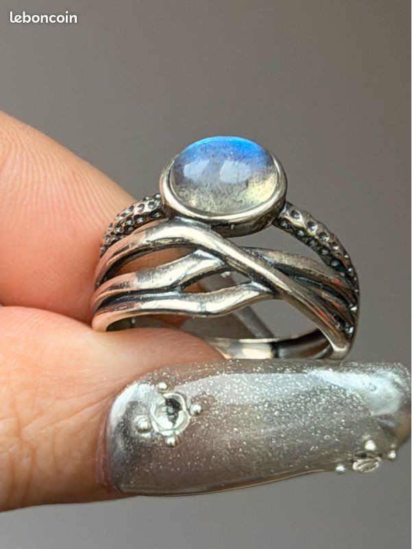 Bague Argent et Labradorite – N13 CONCEPT STORE