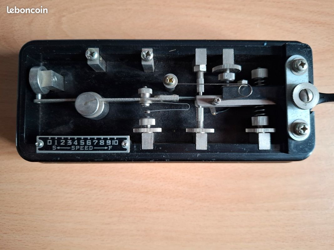 Manipulateur Morse Hi-Mound BK-100 - Clé Télégraphique Vintage Japon - Occasion
