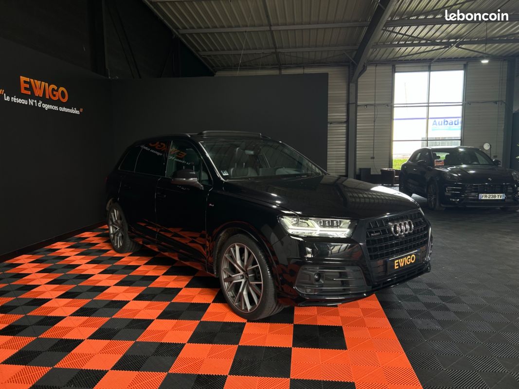 AUDI Q7 3.0 50 TDI 286 CH S-LINE QUATTRO TIPTRONIC / SUIVI CONSTRUCTEUR / CAMÉRA 360 / TOIT OUVRANT / BOSe (image 3)