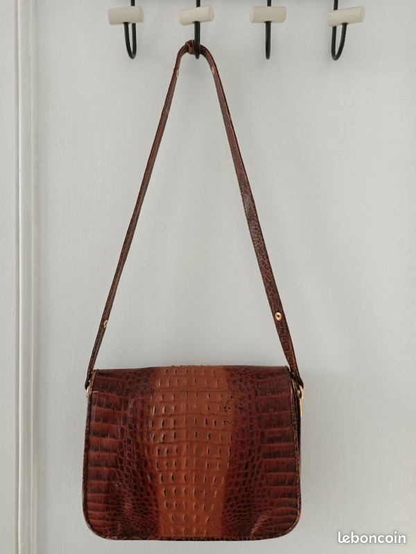 Sac vintage en croco (image 7)