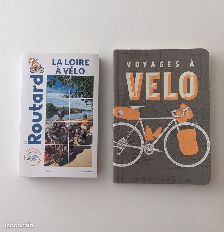 Lot guide et journal de bord pour voyages à vélo Livres