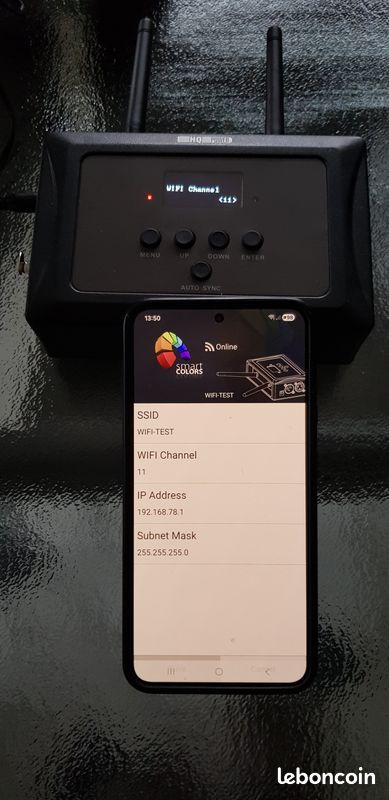 Contrôleur DMX HF -Wifi - FlareCON ou WIFI-Box (D-Fi) (image 6)