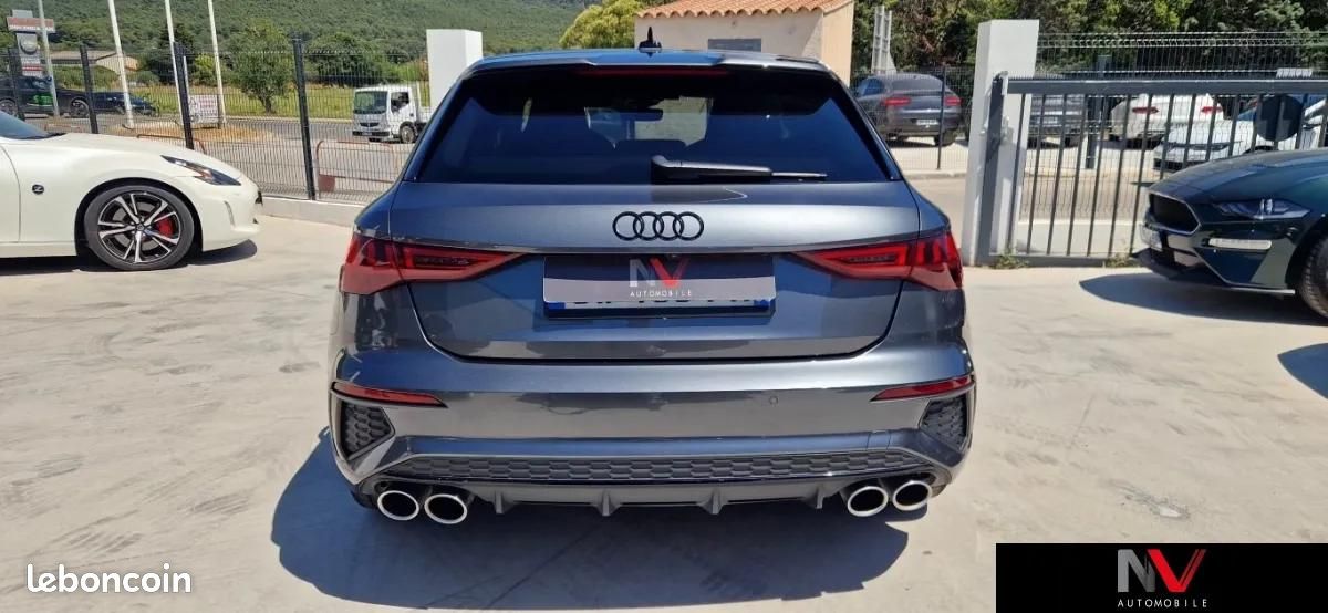 Audi S3 SPORTBACK 2.0 TFSI 310 QUATTRO S-TRONIC BVA * ENTRETIEN AUDI + CARPLAY + PAS DE MALUS (image 6)