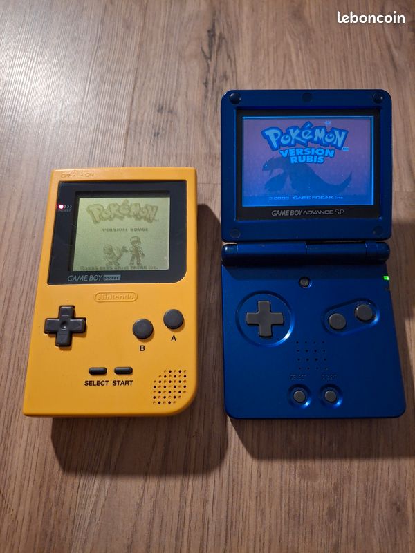 Console Game Boy Advance SP bleue - GA - Console Occasion Pas Cher
