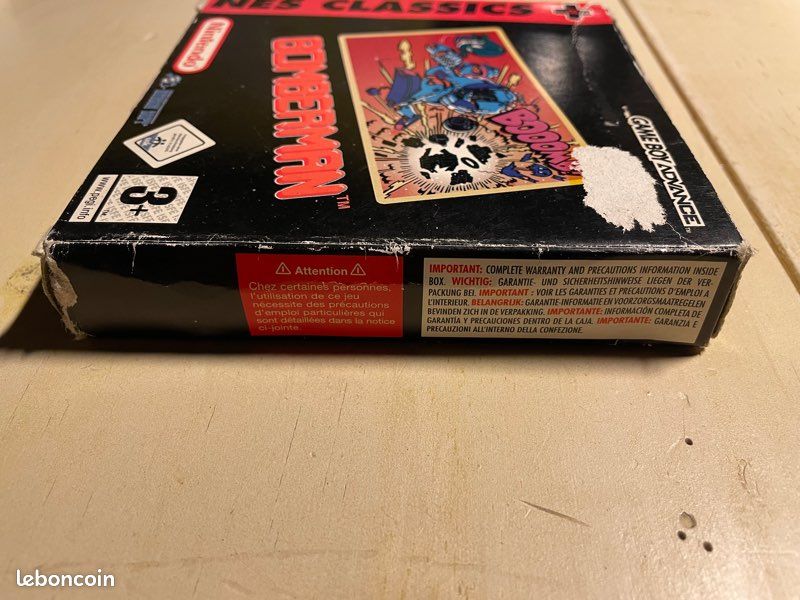 Bomberman - NES classics (En Boîte) - GA - Jeu Occasion Pas