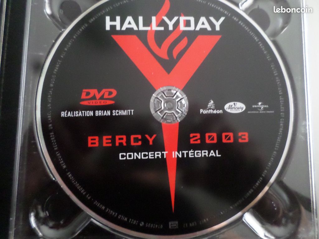 Double CD + DVD Johnny HALLYDAY Bercy 2003 (image 3)