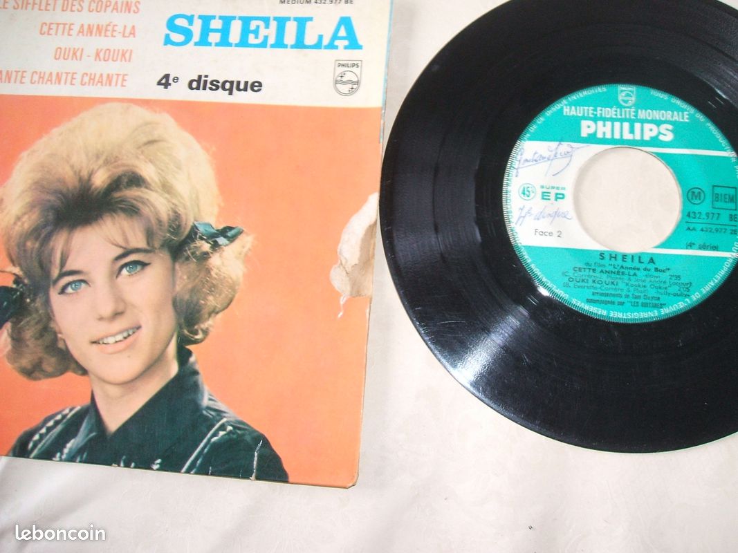 Lot 3 vinyles : sheila / production carrère & plait (image 1)