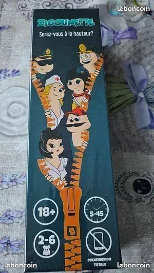 Jeu de société zigounette NEUF sous blister (image 2)