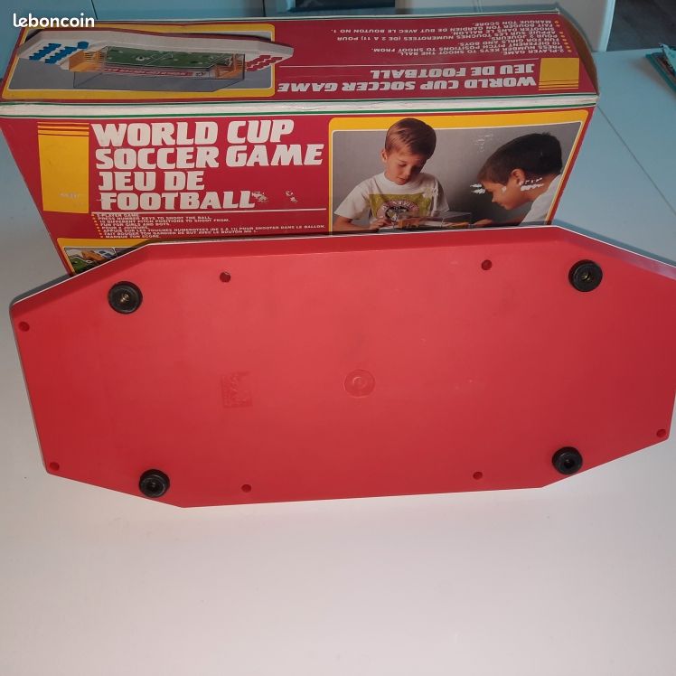 Jeu De Foot Vintage World Cup Soccer - Année 1980, Baby-foot Compact BEG