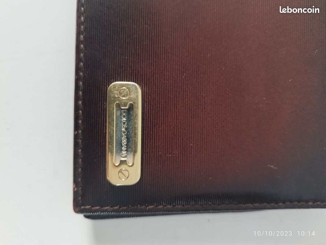 Porte-monnaie dolce gabbana en cuir (image 6)