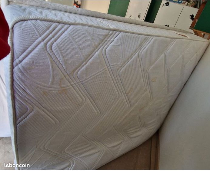 Matelas 140*190 + sommier (image 2)