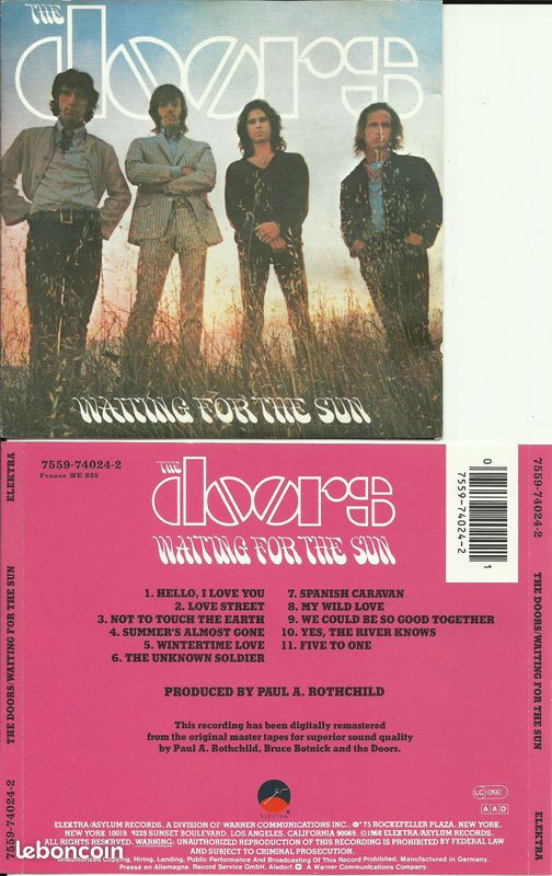 THE DOORS Waiting for the sun (image 1)