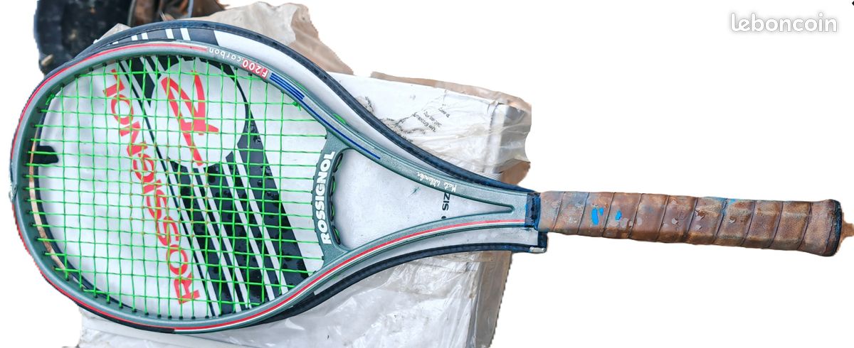 Raquette de tennis vintage Rossignol F200 Carbon Matts Wilander - Sport & Plein air