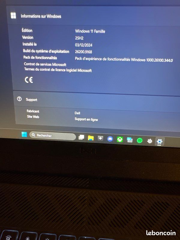 Pc portable dell g15 5530 (image 2)